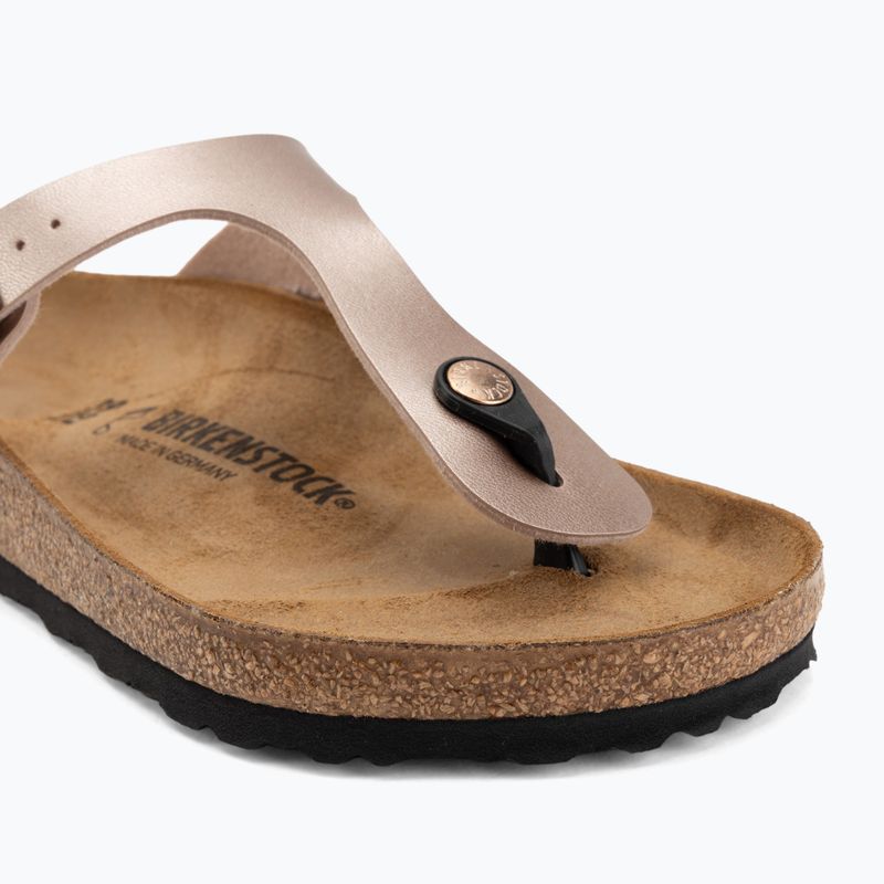 Ciabatte da donna BIRKENSTOCK Gizeh Birko-Flor copper 7