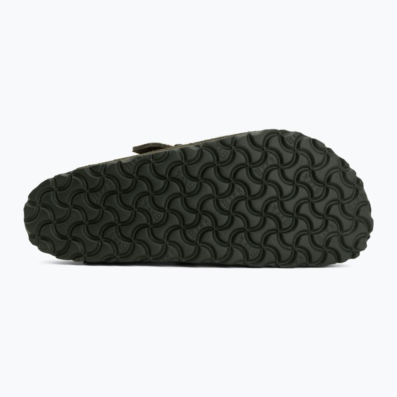 Ciabatte BIRKENSTOCK Boston Suede Leather thyme 4