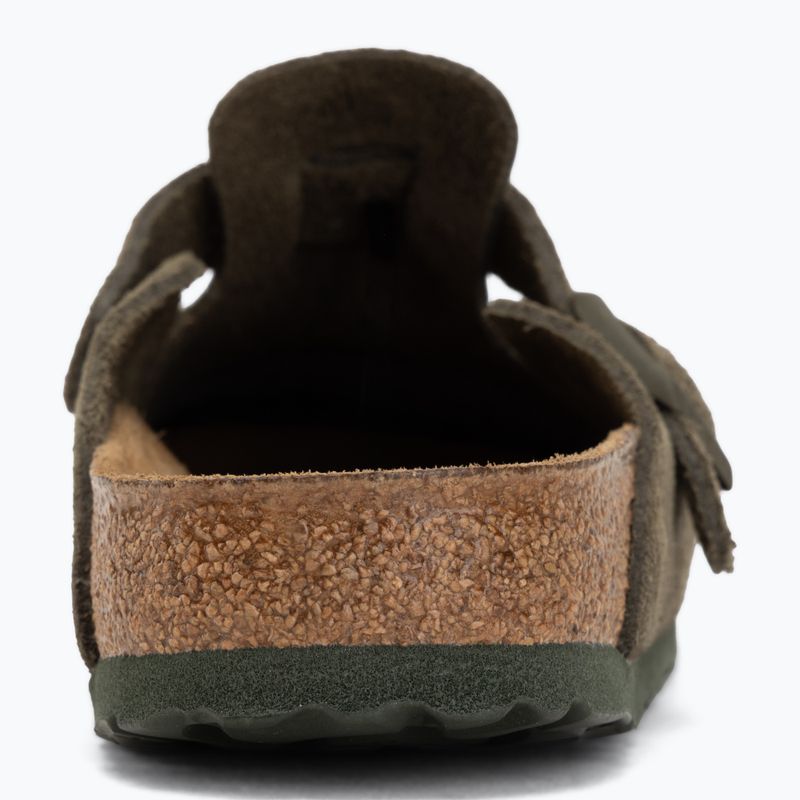 Ciabatte BIRKENSTOCK Boston Suede Leather thyme 6