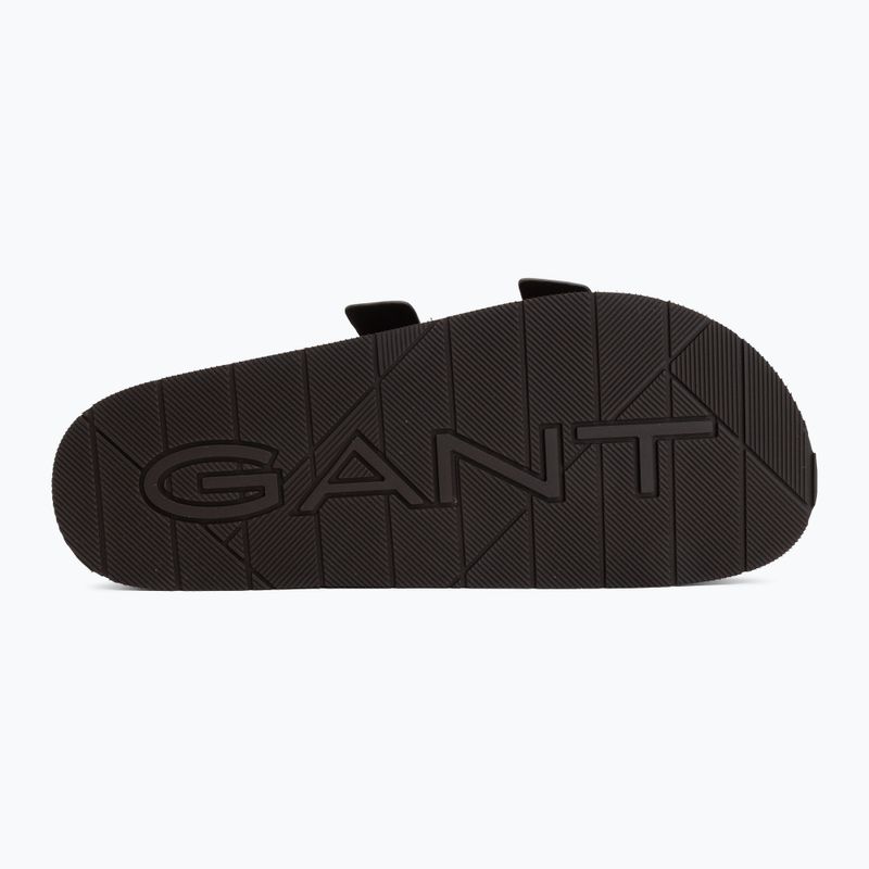 Ciabatte da uomo GANT Palbuddy dark brown 4