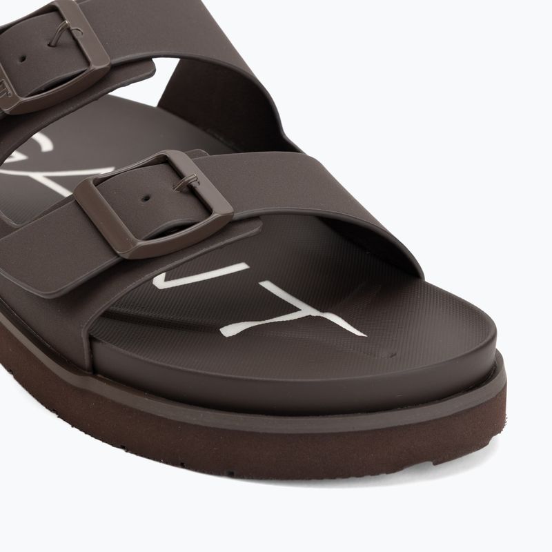 Ciabatte da uomo GANT Palbuddy dark brown 7