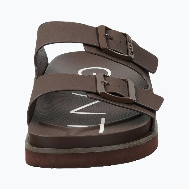 Ciabatte da uomo GANT Palbuddy dark brown 3