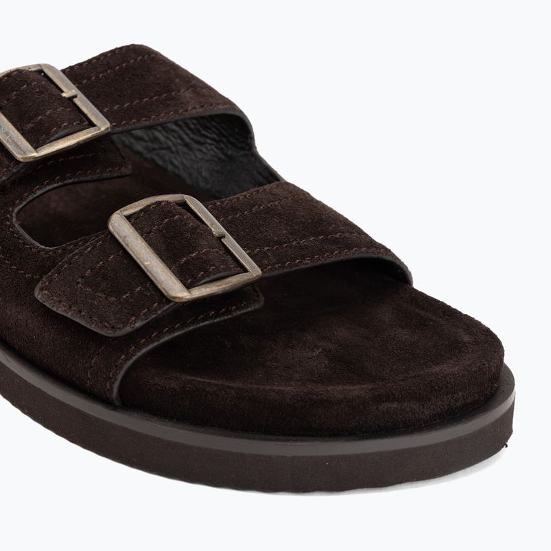 Ciabatte da uomo GANT Fairfo dark brown 7