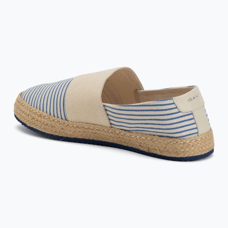 Espadrillas da donna GANT Raffiaville blue/cream 3