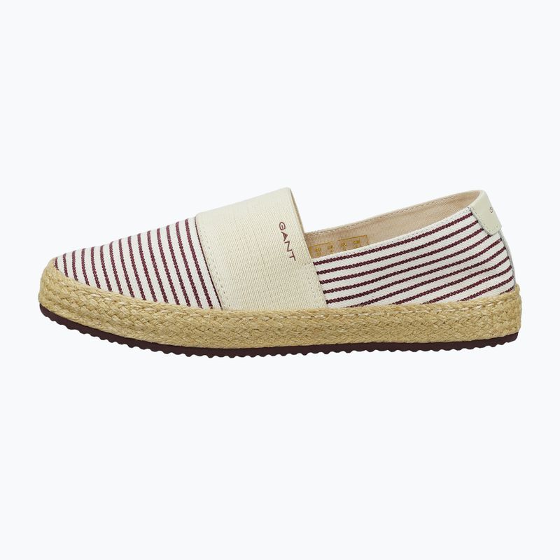 Espadrillas da donna GANT Raffiaville brown/cream 2
