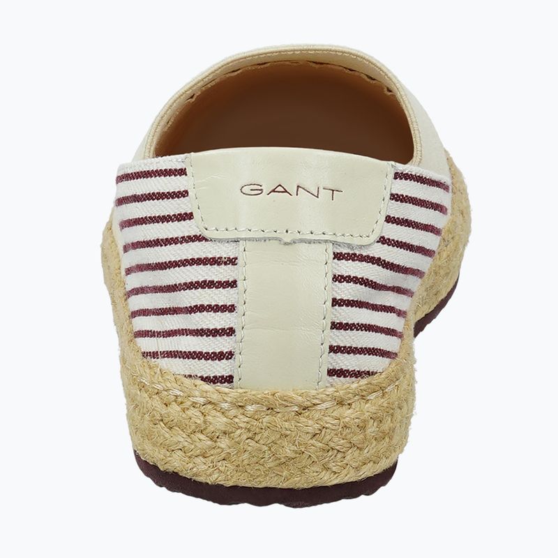 Espadrillas da donna GANT Raffiaville brown/cream 4