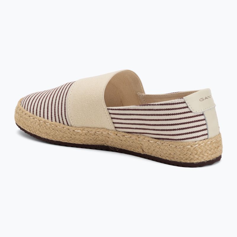 Espadrillas da donna GANT Raffiaville brown/cream 3