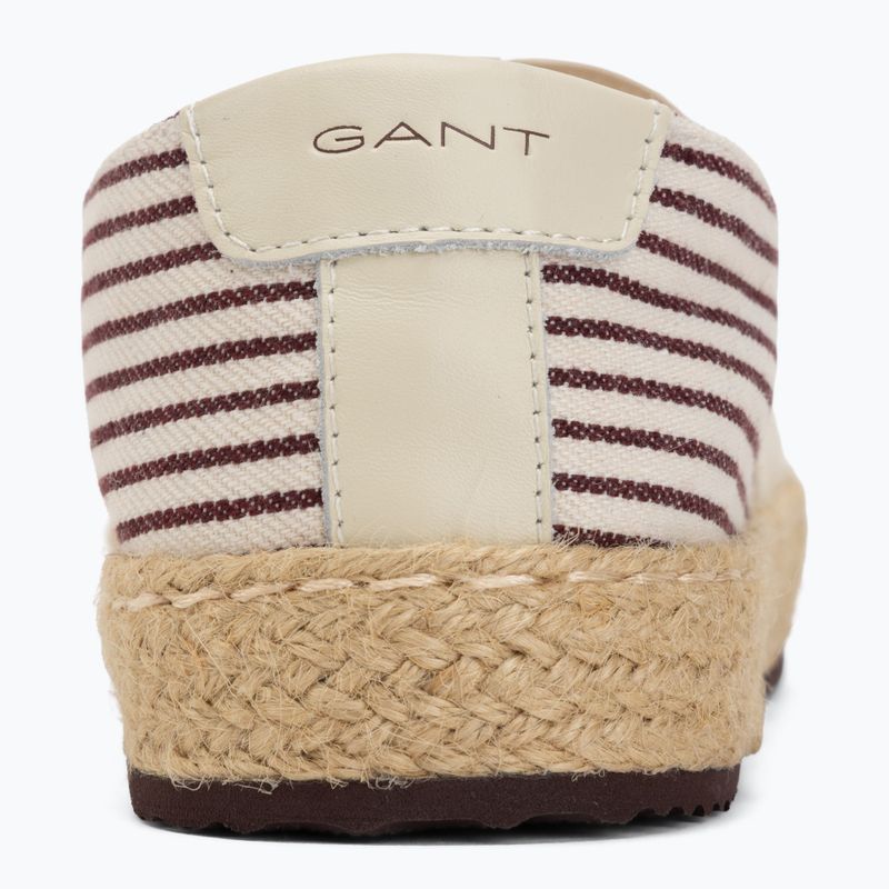 Espadrillas da donna GANT Raffiaville brown/cream 6