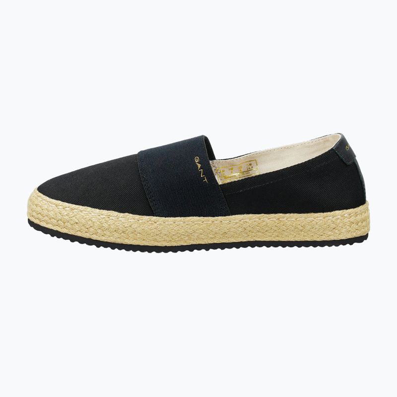 Espadrillas da donna GANT Raffiaville black 2