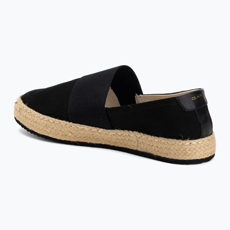 Espadrillas da donna GANT Raffiaville black 3