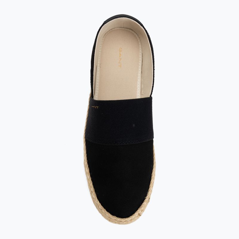 Espadrillas da donna GANT Raffiaville black 5