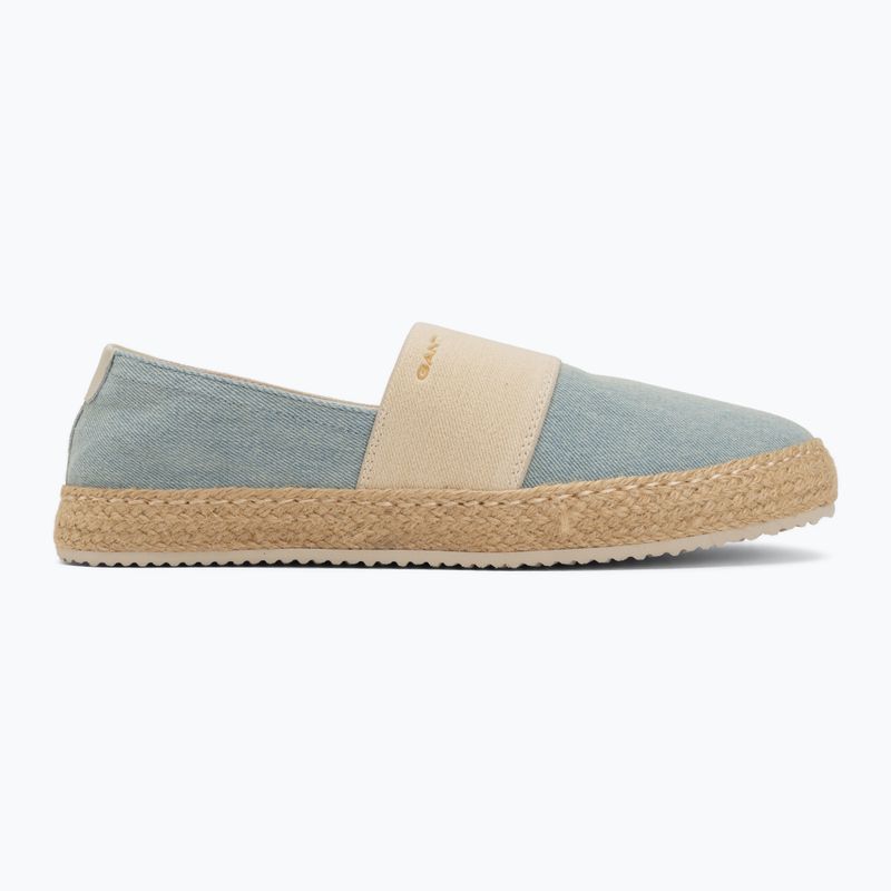 Espadrillas da donna GANT Raffiaville light blue/cream 2
