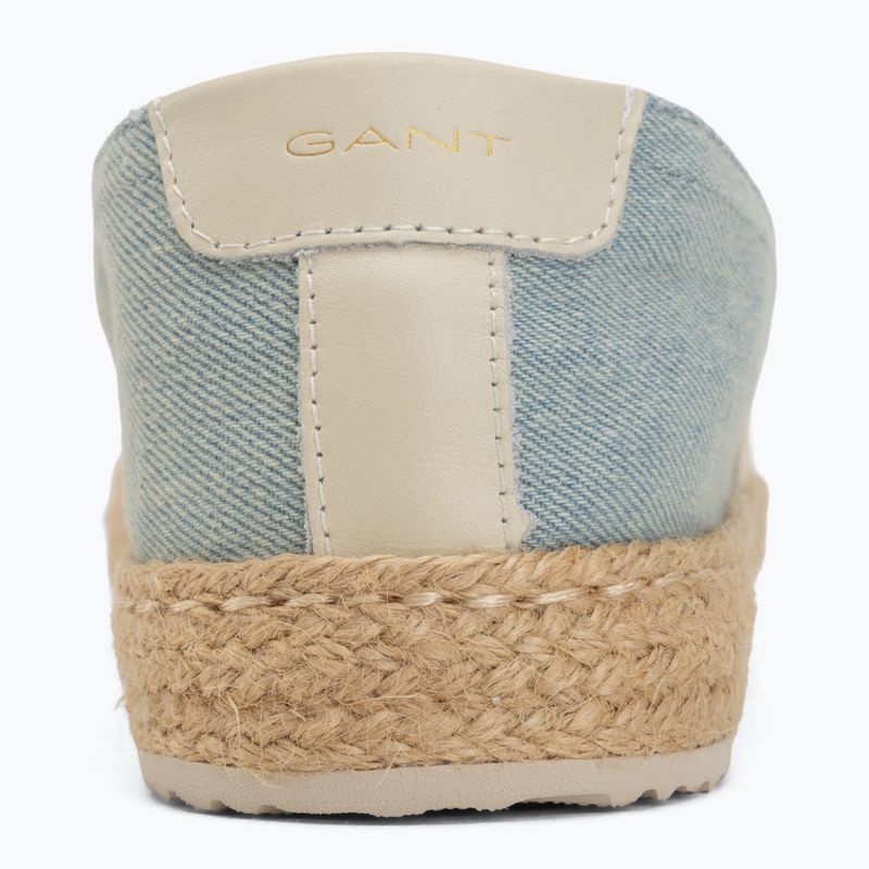Espadrillas da donna GANT Raffiaville light blue/cream 6