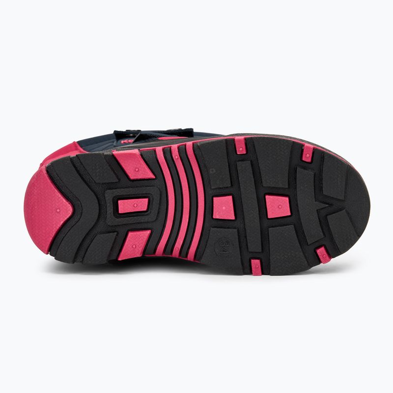KangaROOS Kanga-Bean II, stivali da neve junior blu scuro / rosa margherita 4
