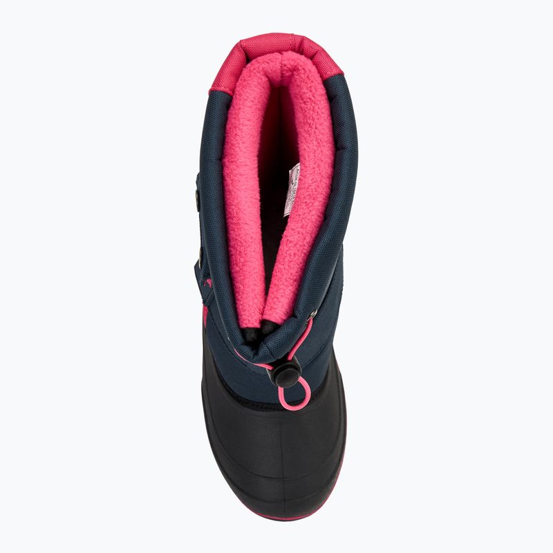 KangaROOS Kanga-Bean II, stivali da neve junior blu scuro / rosa margherita 5