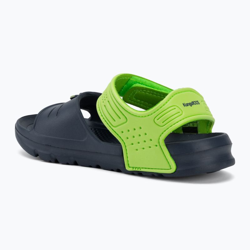 Sandali bambini Kangaroos KangaSwim II dark navy/lime 3