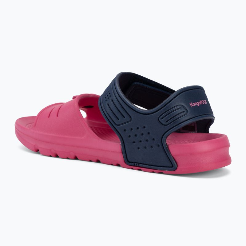 Sandali per bambini Kangaroos KangaSwim II daisy pink/dark navy 3