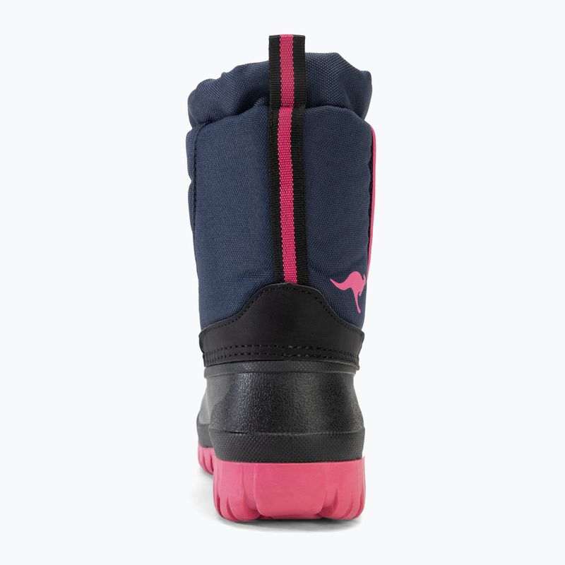 KangaROOS K-Ben junior stivali da neve dk navy / daisy pink 6