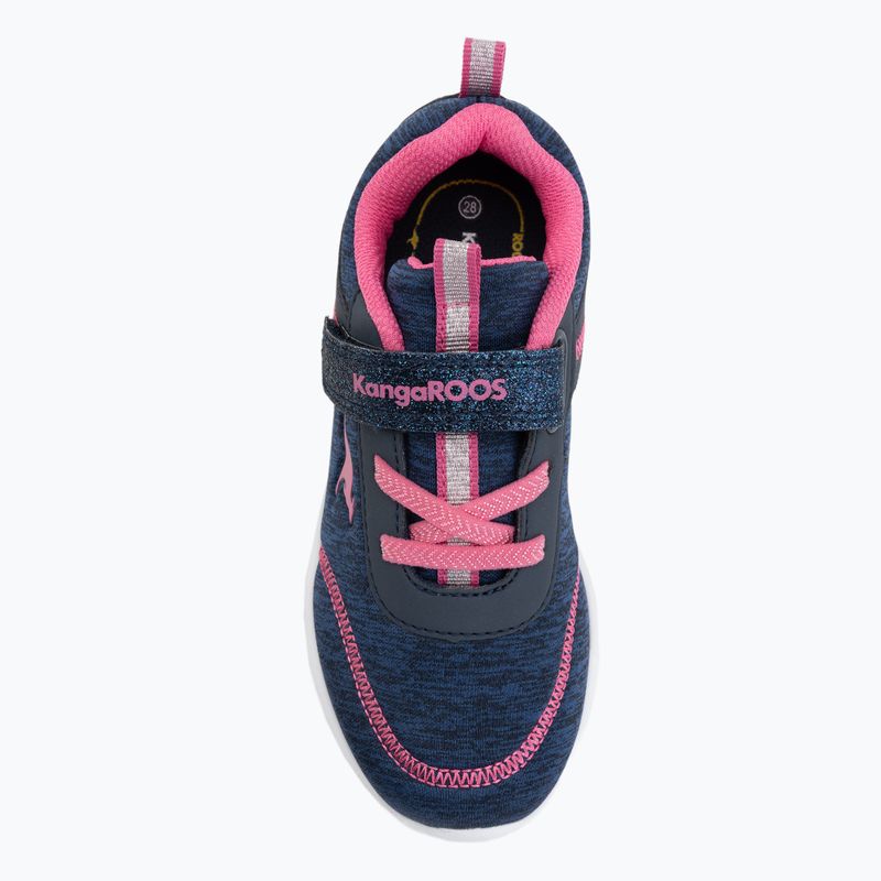 Scarpe per bambini KangaROOS KY-Chummy EV dark navy/fandango pink 5