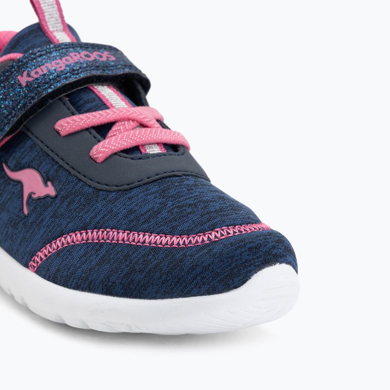 Scarpe per bambini KangaROOS KY-Chummy EV dark navy/fandango pink 7