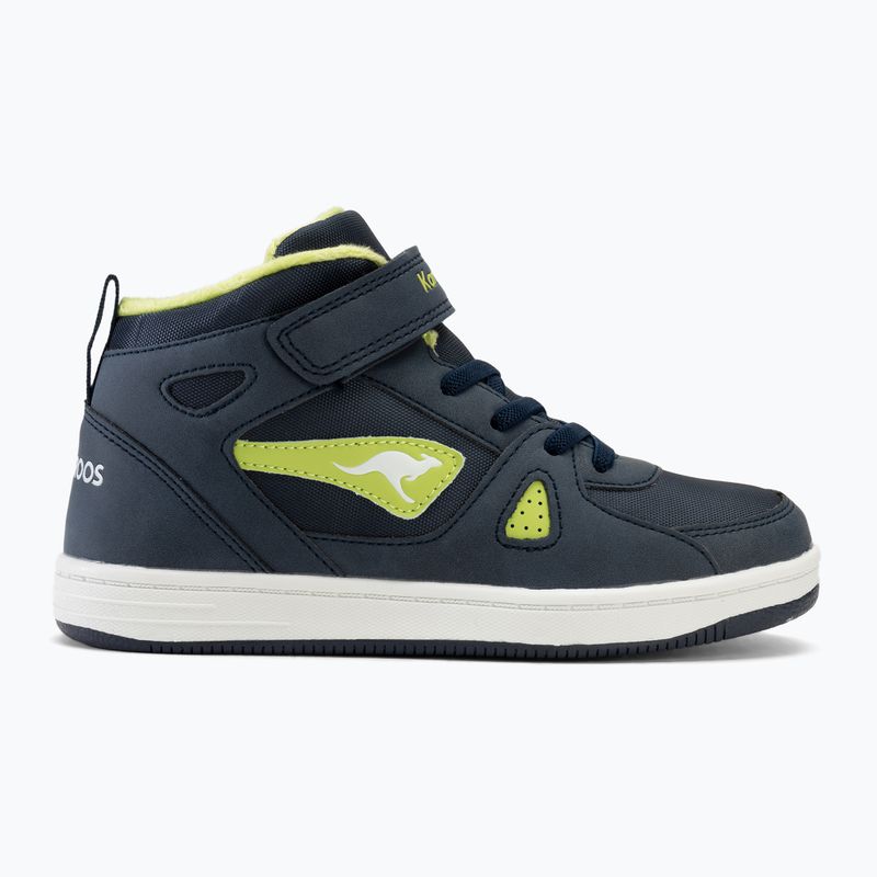 KangaROOS scarpe da bambino K-CP Kalley II EV dk navy / lime 2