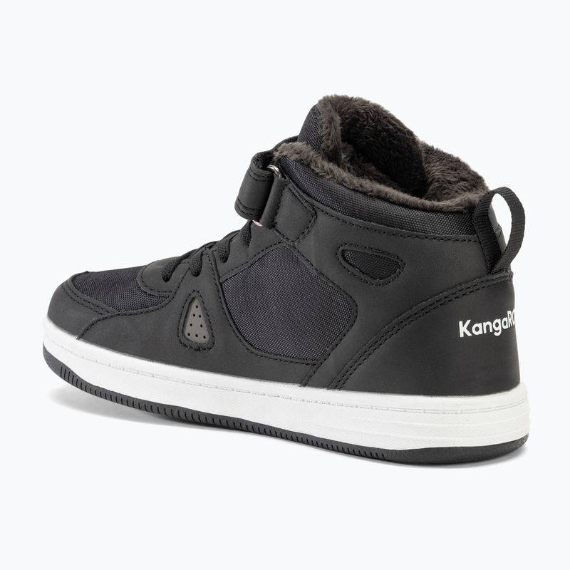 KangaROOS K-CP Kalley II EV nero jet / grigio acciaio scarpe da bambino 3