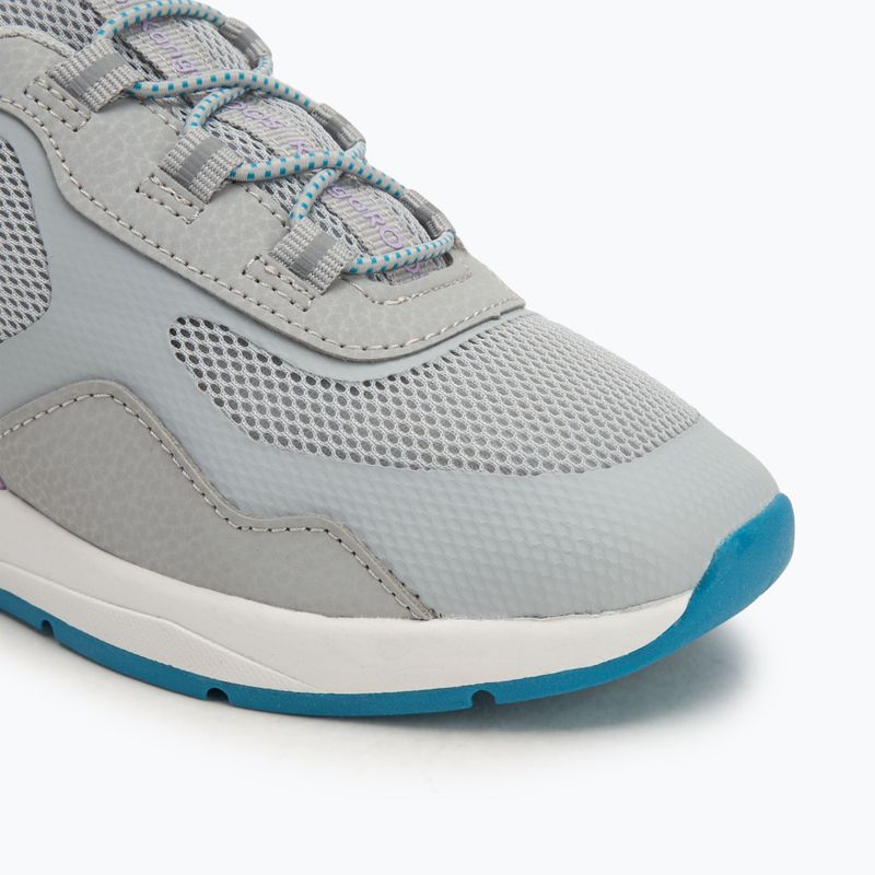 KangaROOS KD-Road scarpe da bambino grigio vapore/lavanda 7