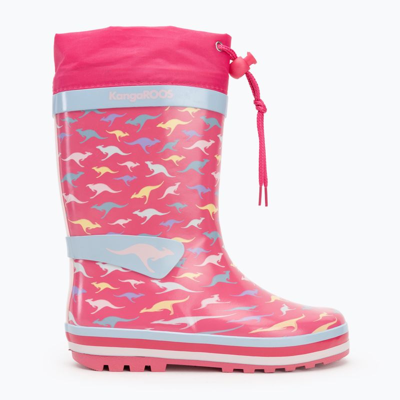 KangaROOS K-Summerrain, calzettoni per bambini rosa fandago/canguro 2