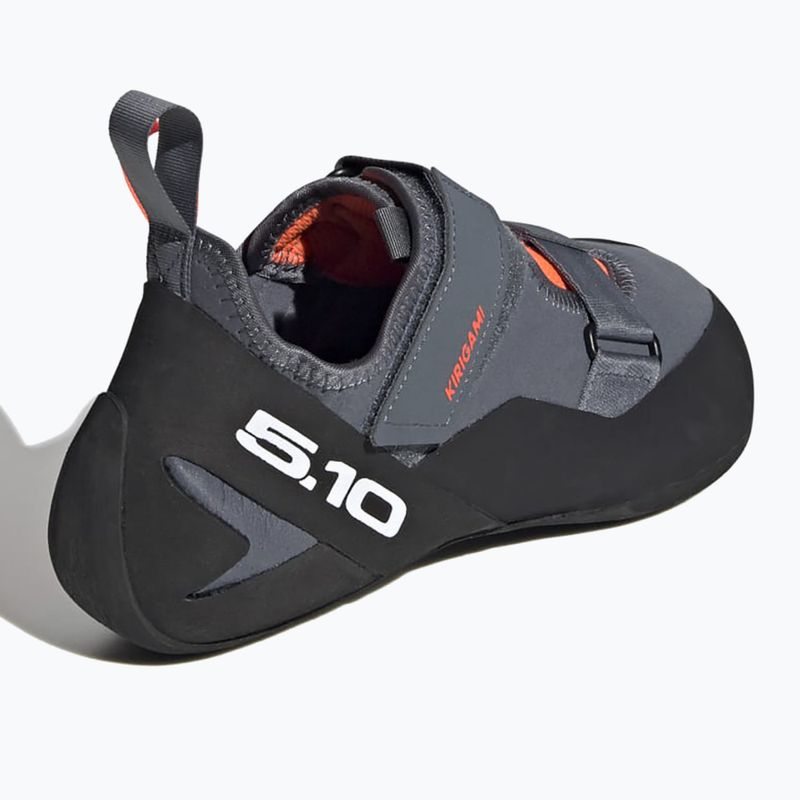 Scarpette da arrampicata adidas FIVE TEN Kirigami onyx/core black/solar red 10