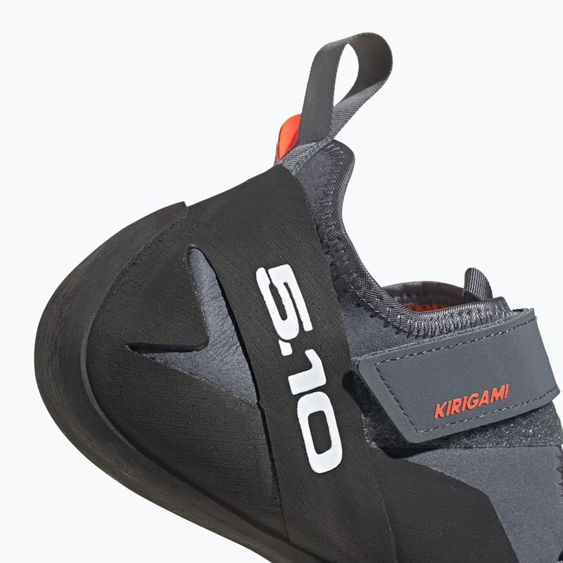 Scarpette da arrampicata adidas FIVE TEN Kirigami onyx/core black/solar red 19
