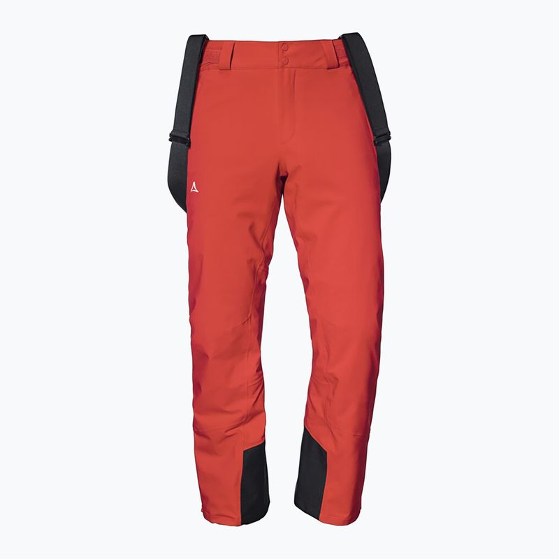 Pantaloni da sci Schöffel Weissach da uomo ciliegia barbados 4