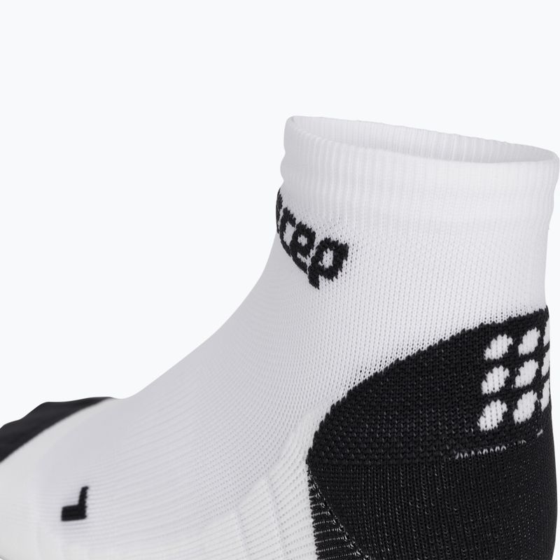 CEP Calzini da corsa a compressione da uomo Low-Cut 3.0 Bianco WP5A8X2 3
