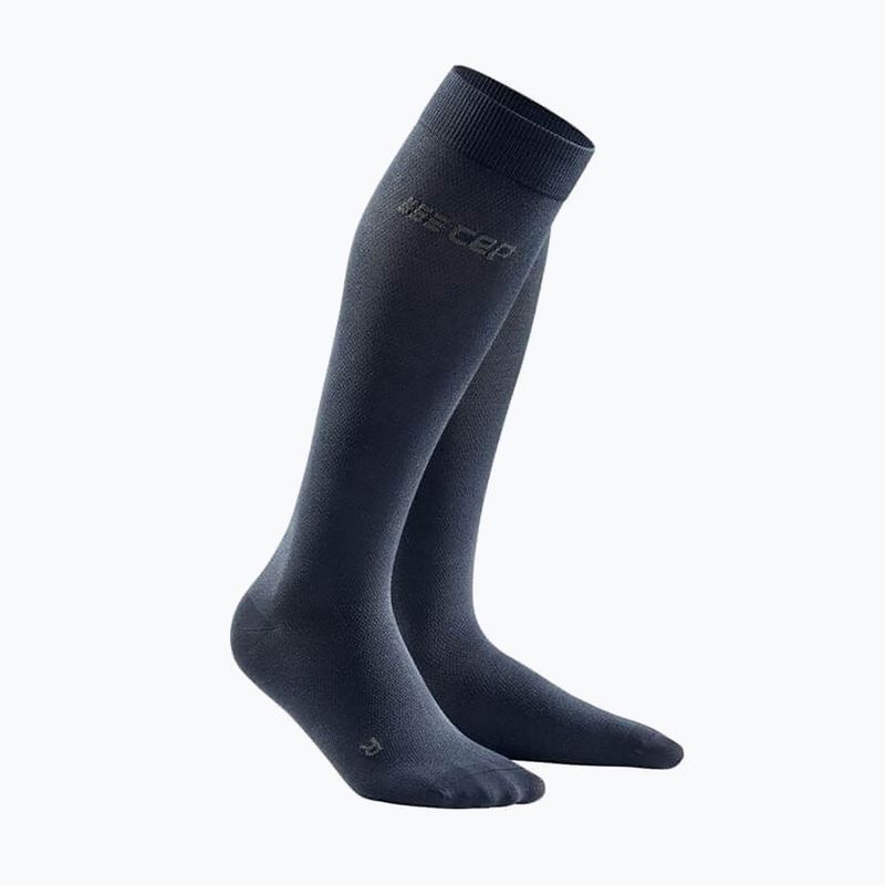 CEP Business calze a compressione da donna blu WP0YE2 4