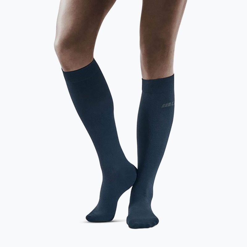 CEP Business calze a compressione da donna blu WP0YE2 5