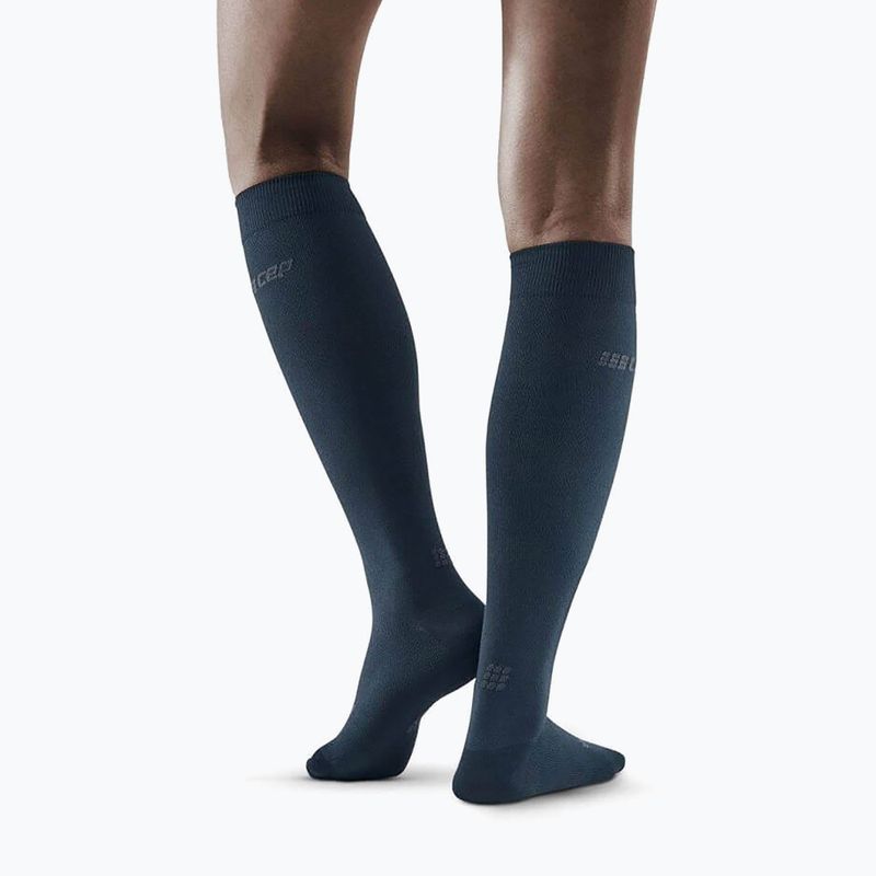 CEP Business calze a compressione da donna blu WP0YE2 6