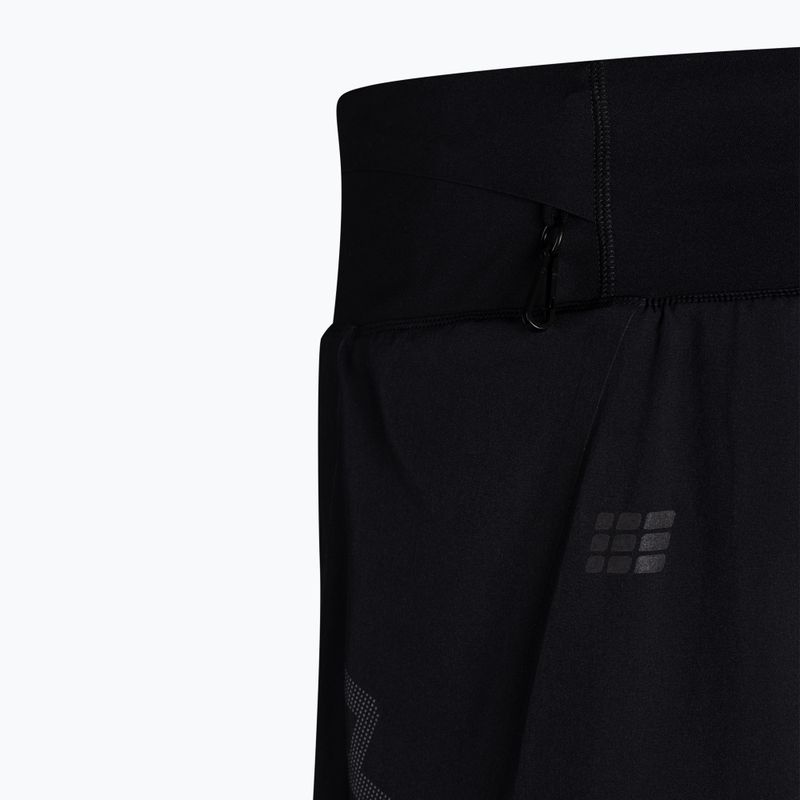 Pantaloncini da corsa CEP da uomo a compressione 3.0 2in1 nero W9115K2 4