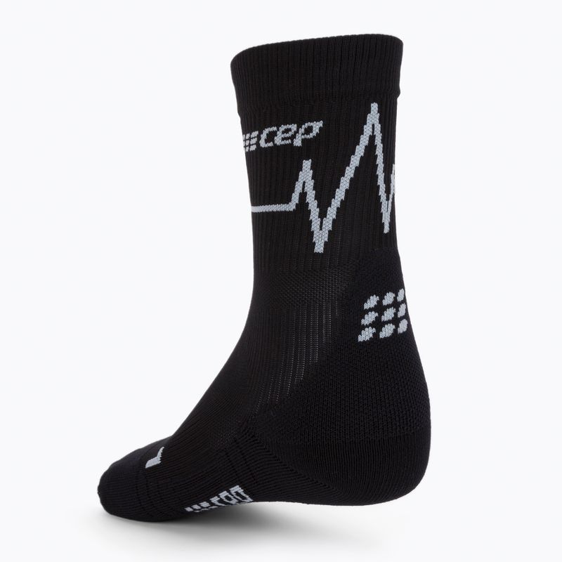 CEP Heartbeat calze da corsa a compressione da donna nero WP2CKC2 2