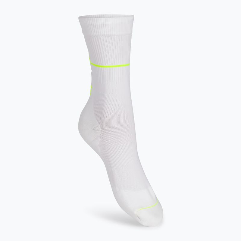 CEP Heartbeat calze da corsa a compressione da donna, bianco WP2CPC2