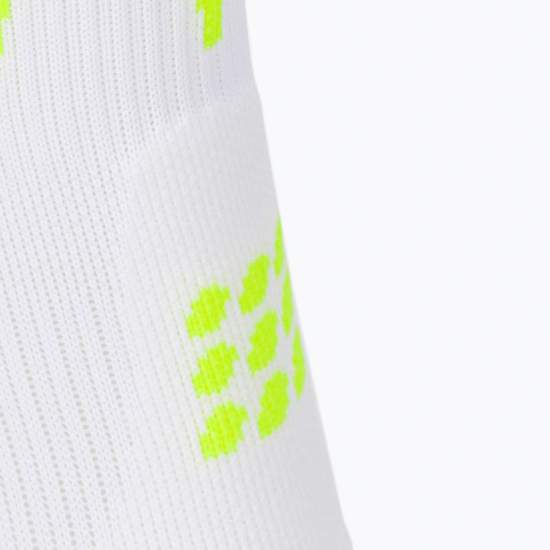 CEP Heartbeat calze da corsa a compressione da uomo, bianco WP3CPC2 3