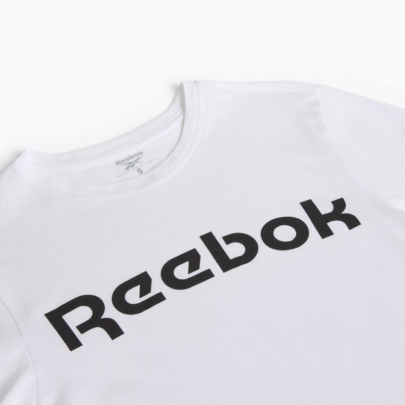 Uomo Reebok Gs Linear Read Tee bianco 3