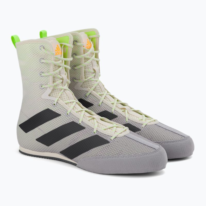adidas Box Hog 3 scarpe da boxe grigio FV6584 5