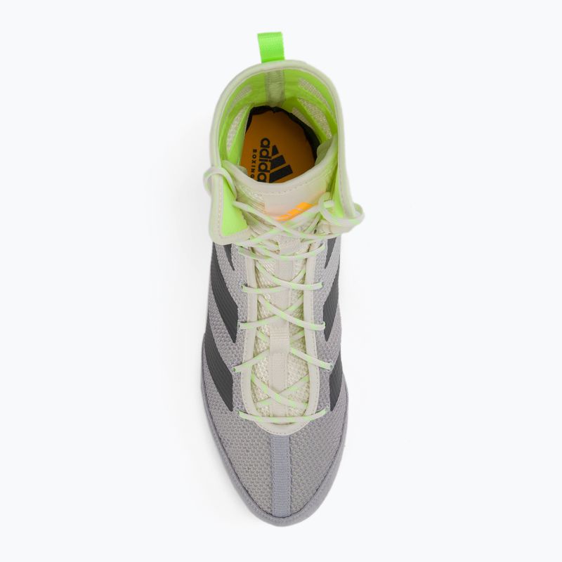adidas Box Hog 3 scarpe da boxe grigio FV6584 6