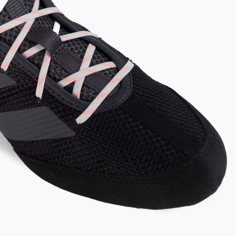 adidas Box Hog 3 scarpe da boxe nero FV6586 7