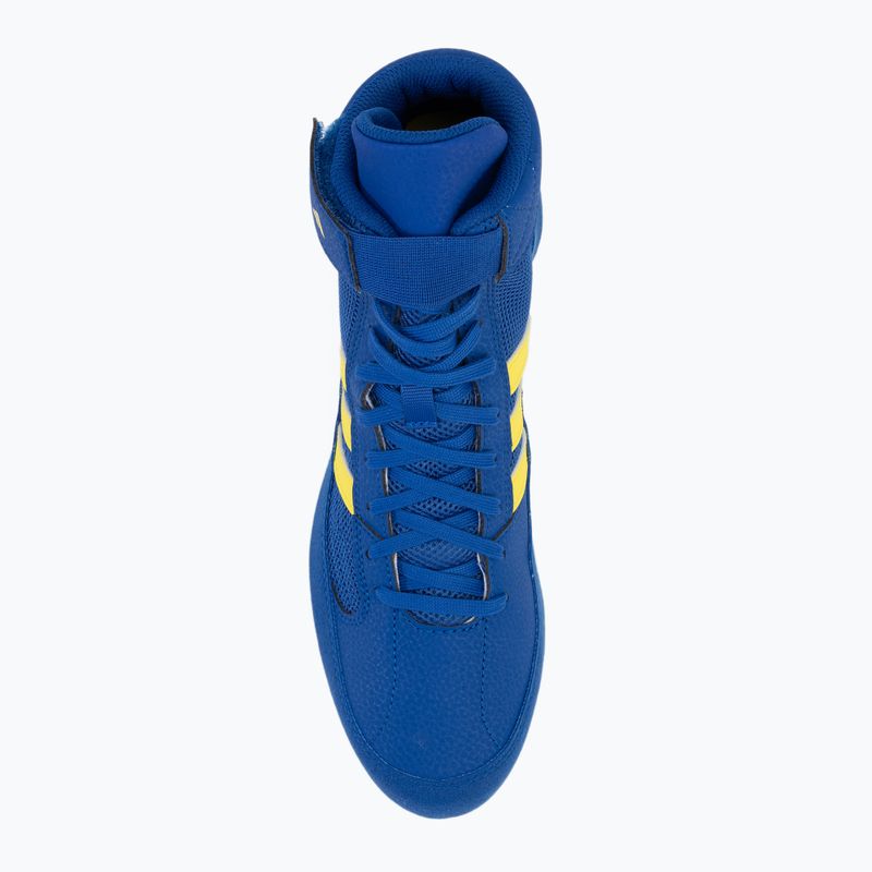 Uomo adidas Havoc scarpe sportive da combattimento blu FV2473 5