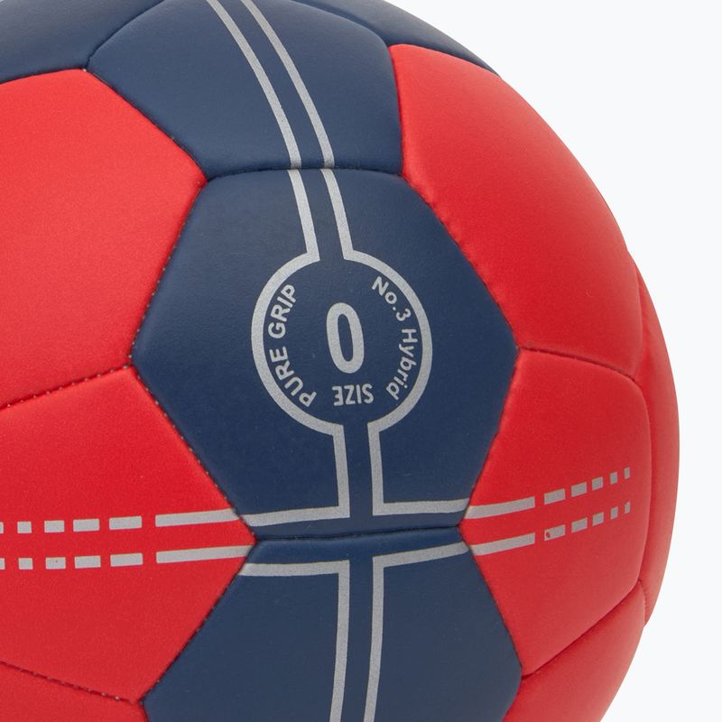 ERIMA Pure Grip Handball No. 3 Hybrid rosso/nuova marina taglia 0 3