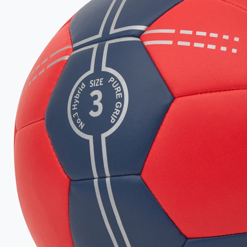 ERIMA Pure Grip Handball No. 3 Hybrid rosso/nuova marina taglia 3 3