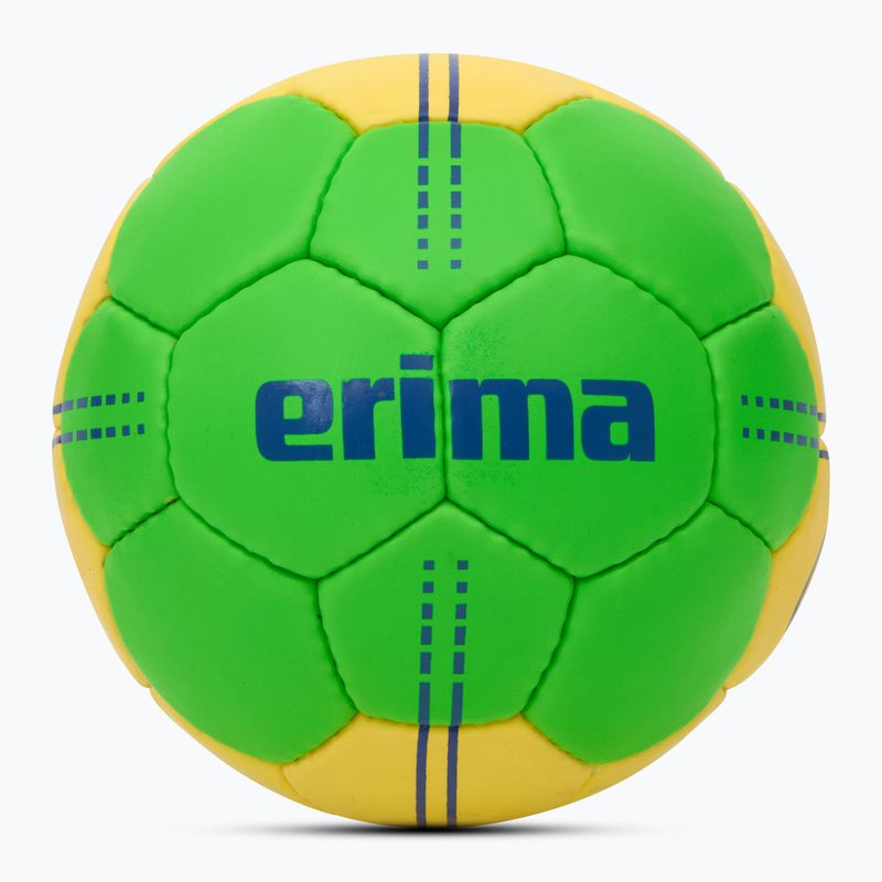 ERIMA Pure Grip Pallamano n. 4 verde/giallo misura 0