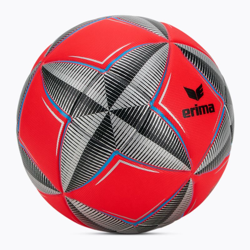 ERIMA Senzor Star Match Fluo corallo infuocato/nero calcio taglia 5 2