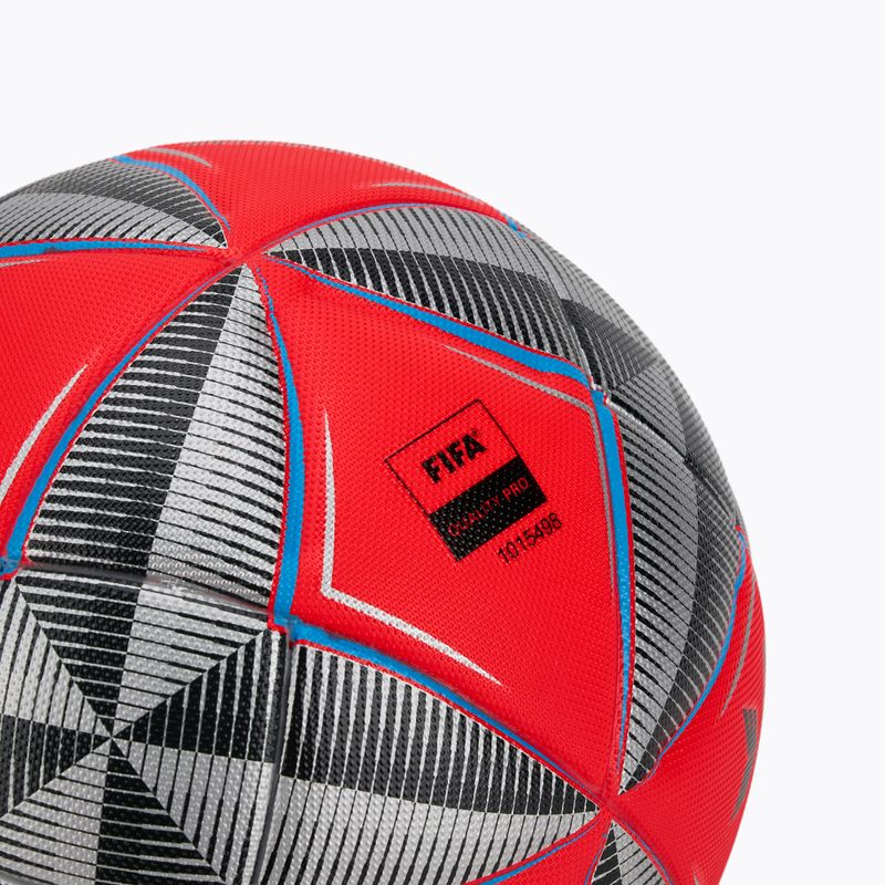 ERIMA Senzor Star Match Fluo corallo infuocato/nero calcio taglia 5 3
