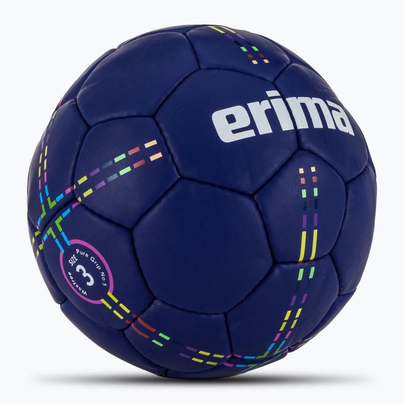 ERIMA Pure Grip Handball No. 5 Wax-Free nuovo navy taglia 3 2
